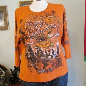 Vintage Y2K Halloween Top